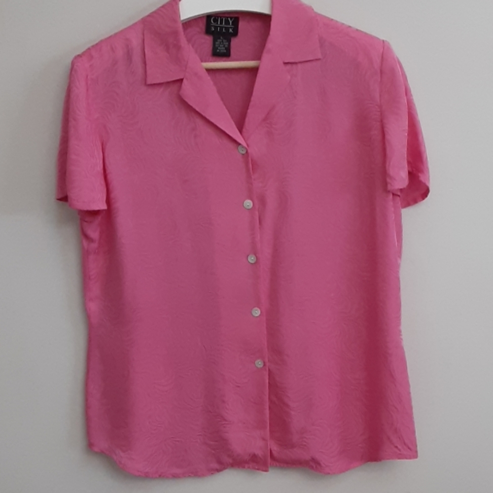 City Silk Blouse